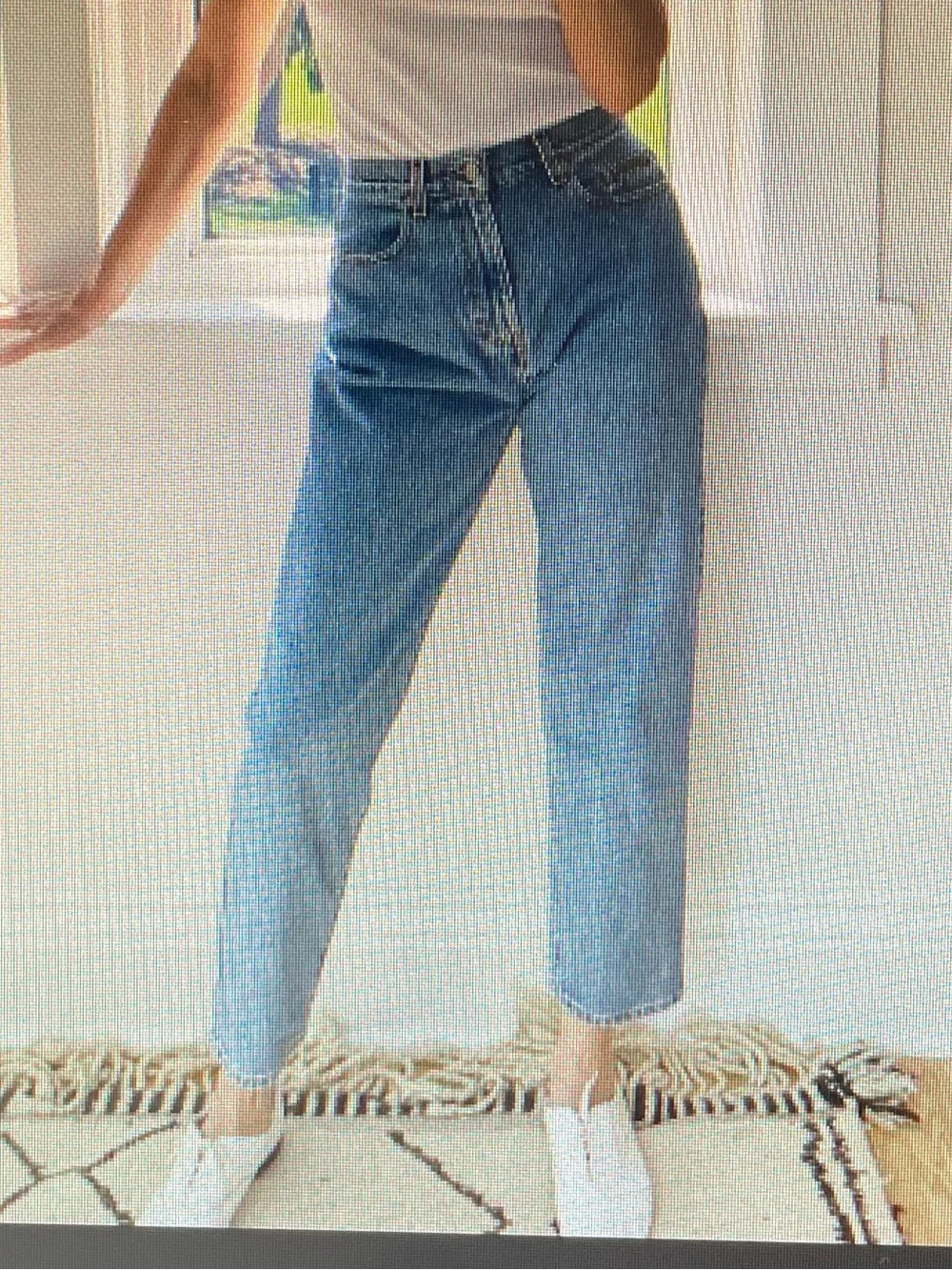 Calvin Klein vintage light wash High-Rise Straight Leg Women’s Jeans